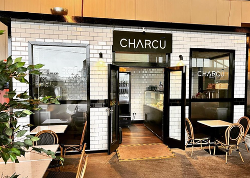 Charcu wine bar in Marina Market