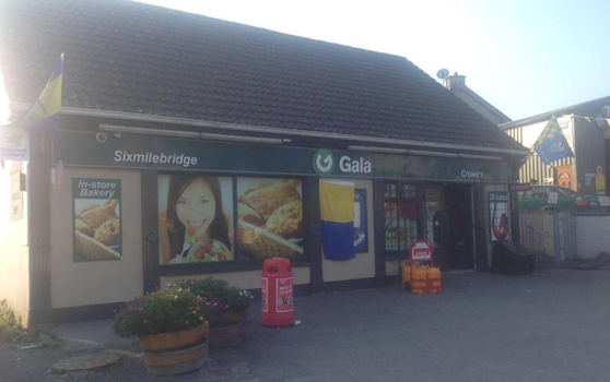exterior of crowes supermarket in Co Clare