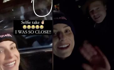 ‘You’re gorrrrgeous in real life!’ Cork woman delighted after bumping into Brad Pitt