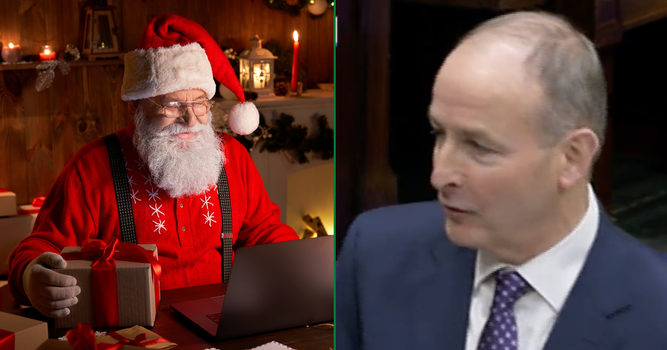 taoiseach santa