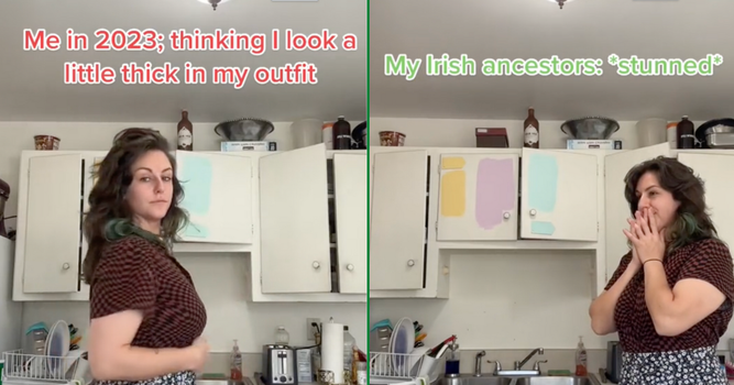 irish american tiktok