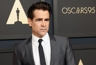 Colin Farrell and youngest son to wear matching velvet tuxedos at the Oscars