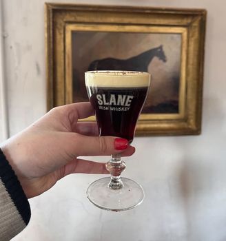 Slane Irish Whiskey Irish coffee