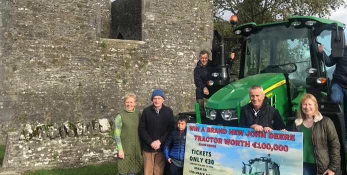 Dog wins tractor in Co.Laois raffle