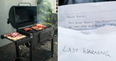 ‘Sick and upset’ vegan sends warning to neighbour over having a barbecue