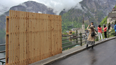 Austrian town builds fence around popular tourist spot to stop selfies