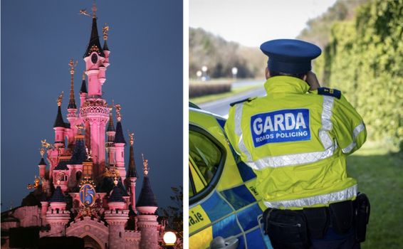 Gardaí in Disneyland