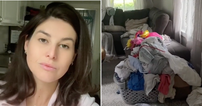Woman goes on housework strike after husband claims she does nothing