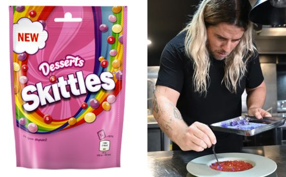 skittles chef desserts