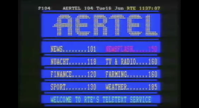 aertel cancelled ireland
