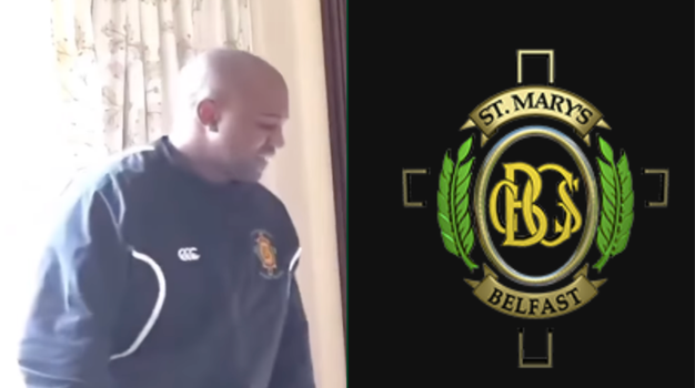 Kanye West Belfast school jumper