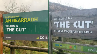 Laois' most unfortunate signpost has sadly been changed