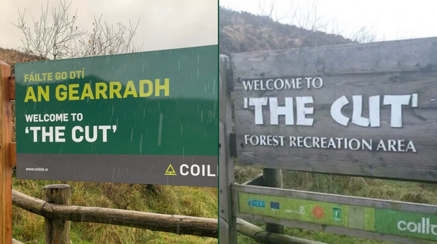 Laois' most unfortunate signpost has sadly been changed