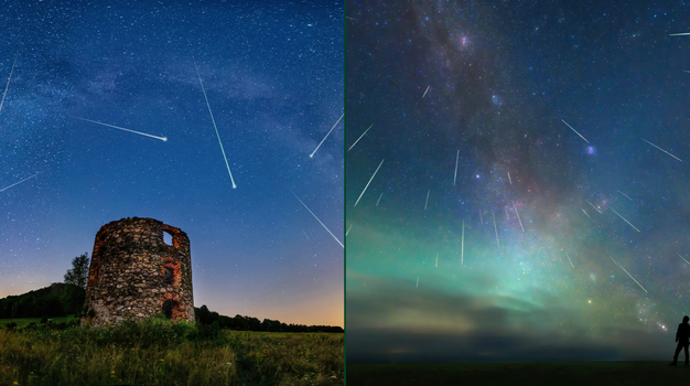 meteor shower ireland